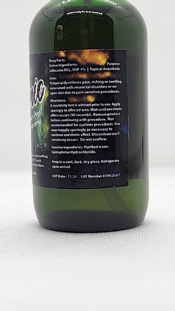 Cosmic Numbing Spray 4% Lidocaine - Image 2