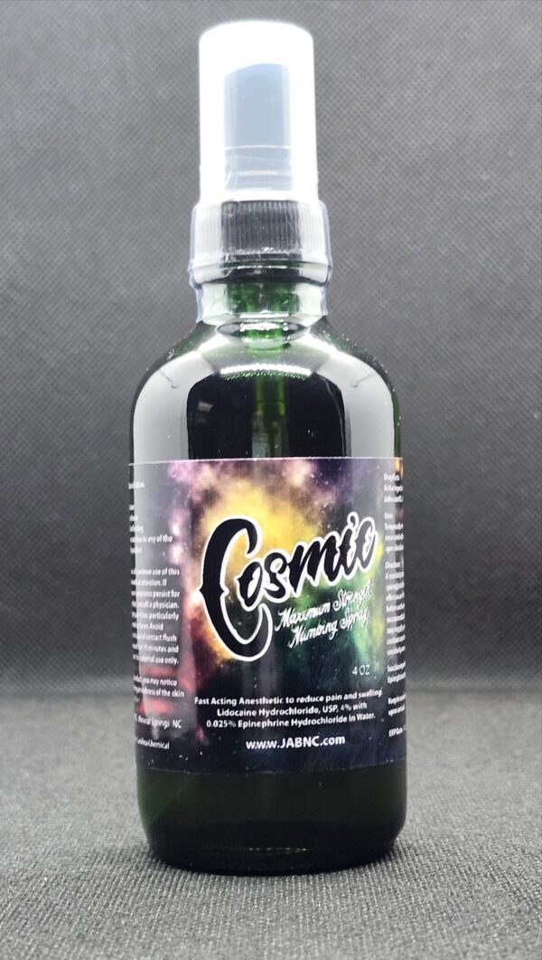 Cosmic Numbing Spray 4% Lidocaine